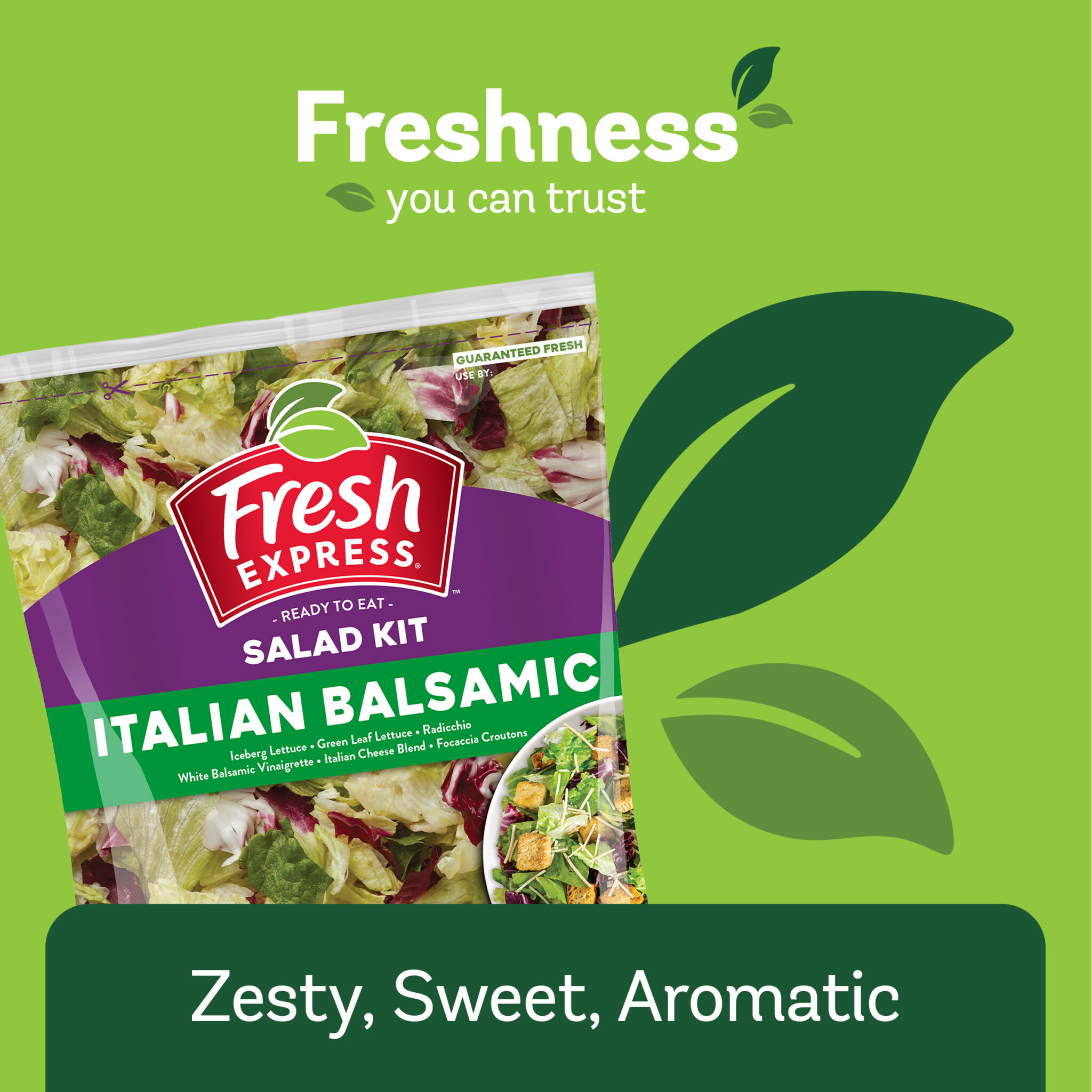 St. Laviee トリプルシャット 30包セット Italian Balsamic Salad Kit - Fresh Express