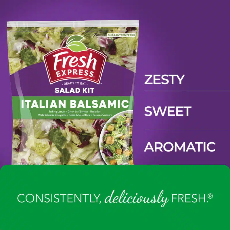 Italian Balsamic Salad Kit Flavor profile