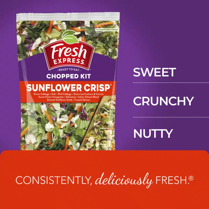 Sunflower Crisp Chopped Salad Kit™ Flavor profile