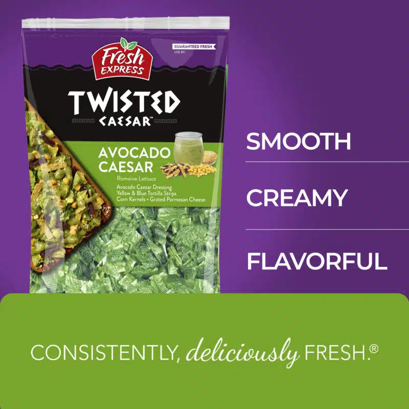 Twisted Caesar Avocado Caesar Chopped Salad Kit™ Flavor profile