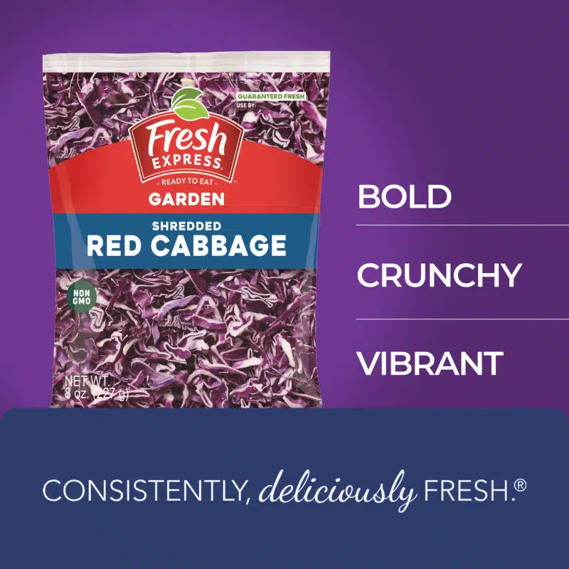 Shredded Red Cabbage
