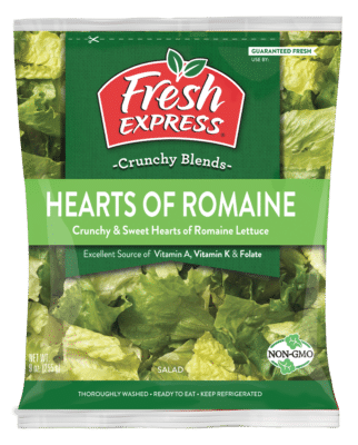 Crunchy Hearts of Romaine