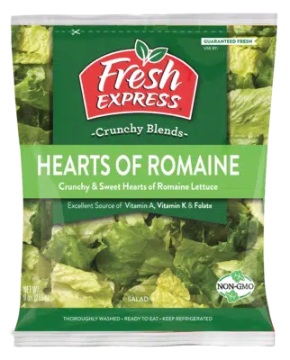 Crunchy Hearts of Romaine