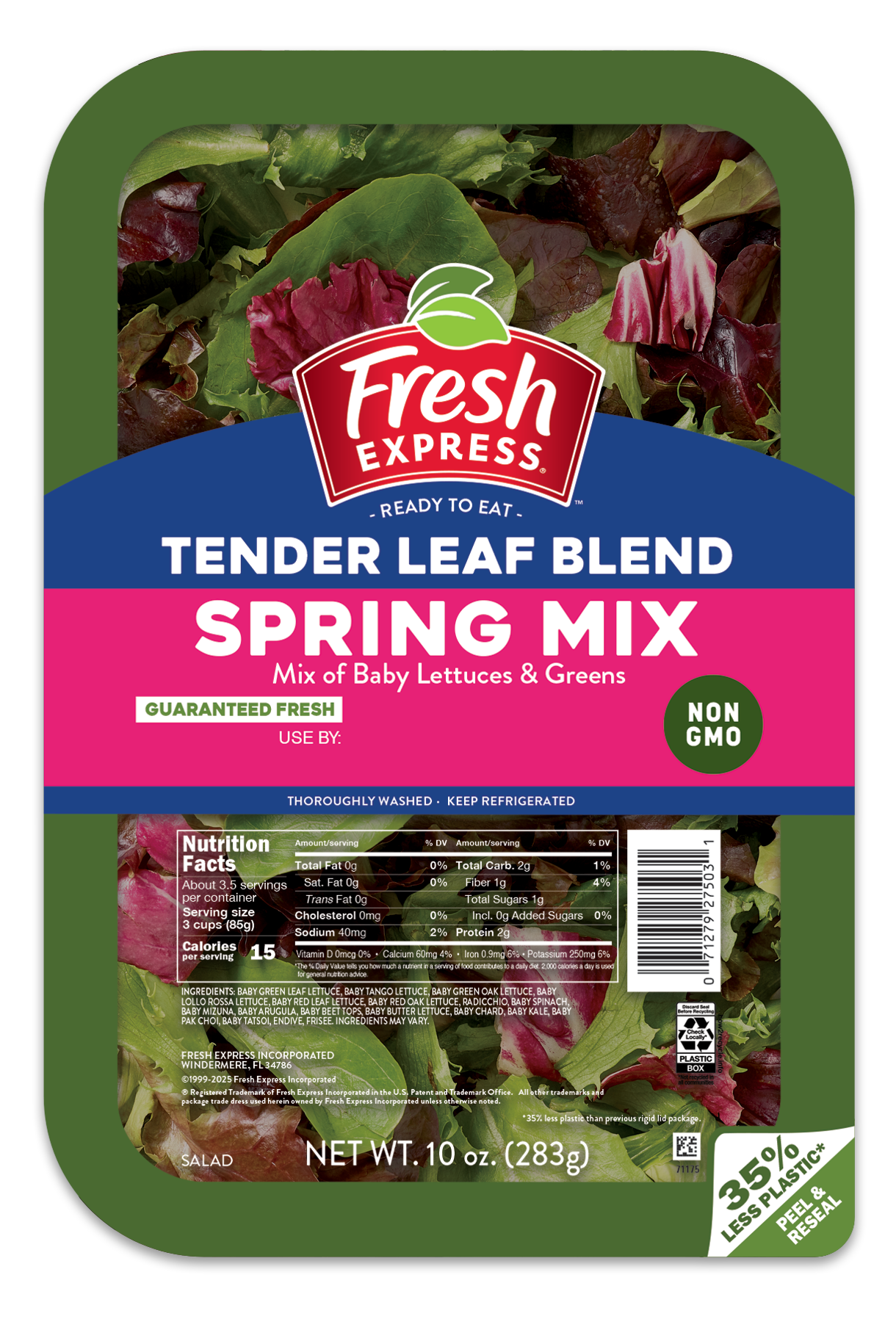 Spring Mix Clamshell - Fresh Express