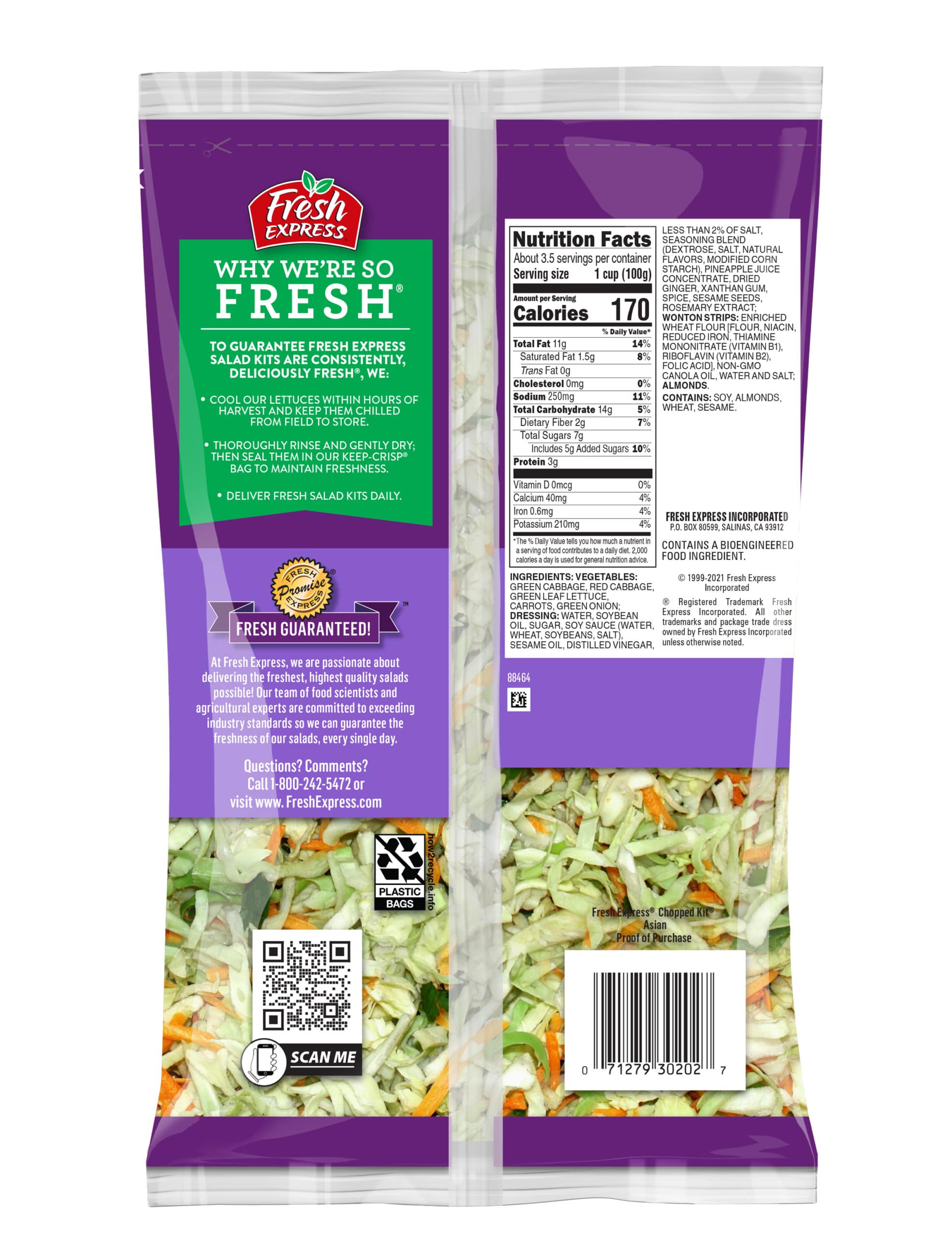 New Fresh Express salad kits channel restaurant recipes