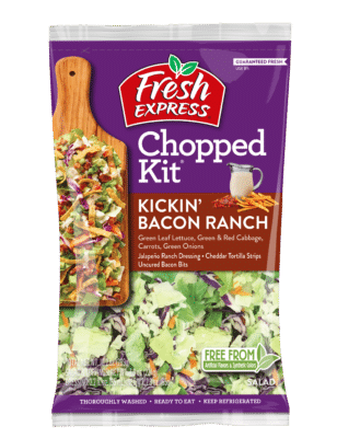 Kickin’ Bacon Ranch Chopped Salad Kit