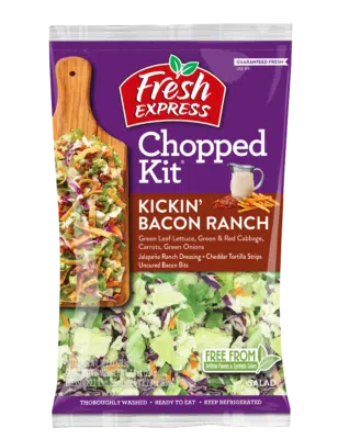 Kickin’ Bacon Ranch Chopped Salad Kit