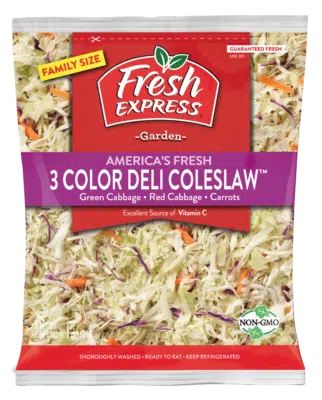 3 Color Deli Coleslaw Kit (Family Size)