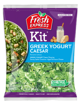 Caesar with Greek Yogurt Dressing Salad Kit