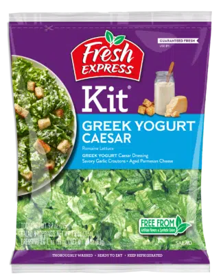 Caesar with Greek Yogurt Dressing Salad Kit