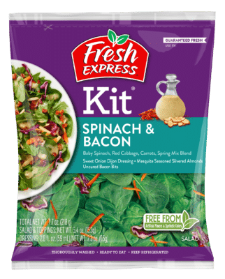 Spinach & Bacon Salad Kit