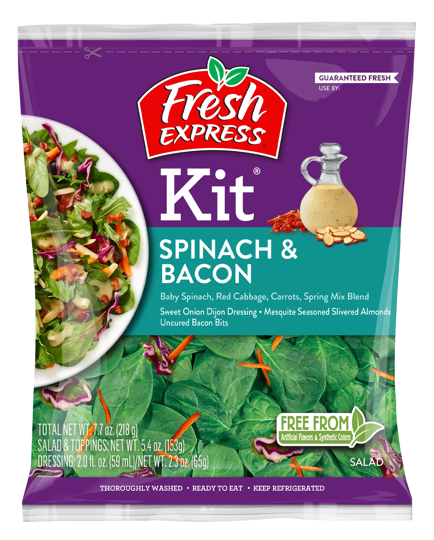 Spinach & Bacon Salad Kit