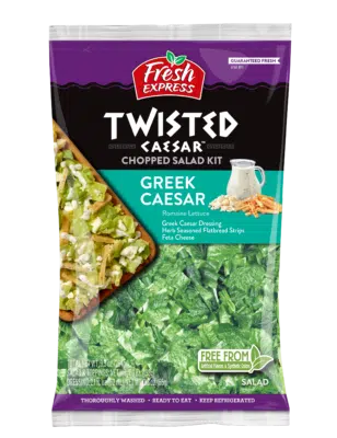 Twisted Caesar Greek Caesar Chopped Salad Kit