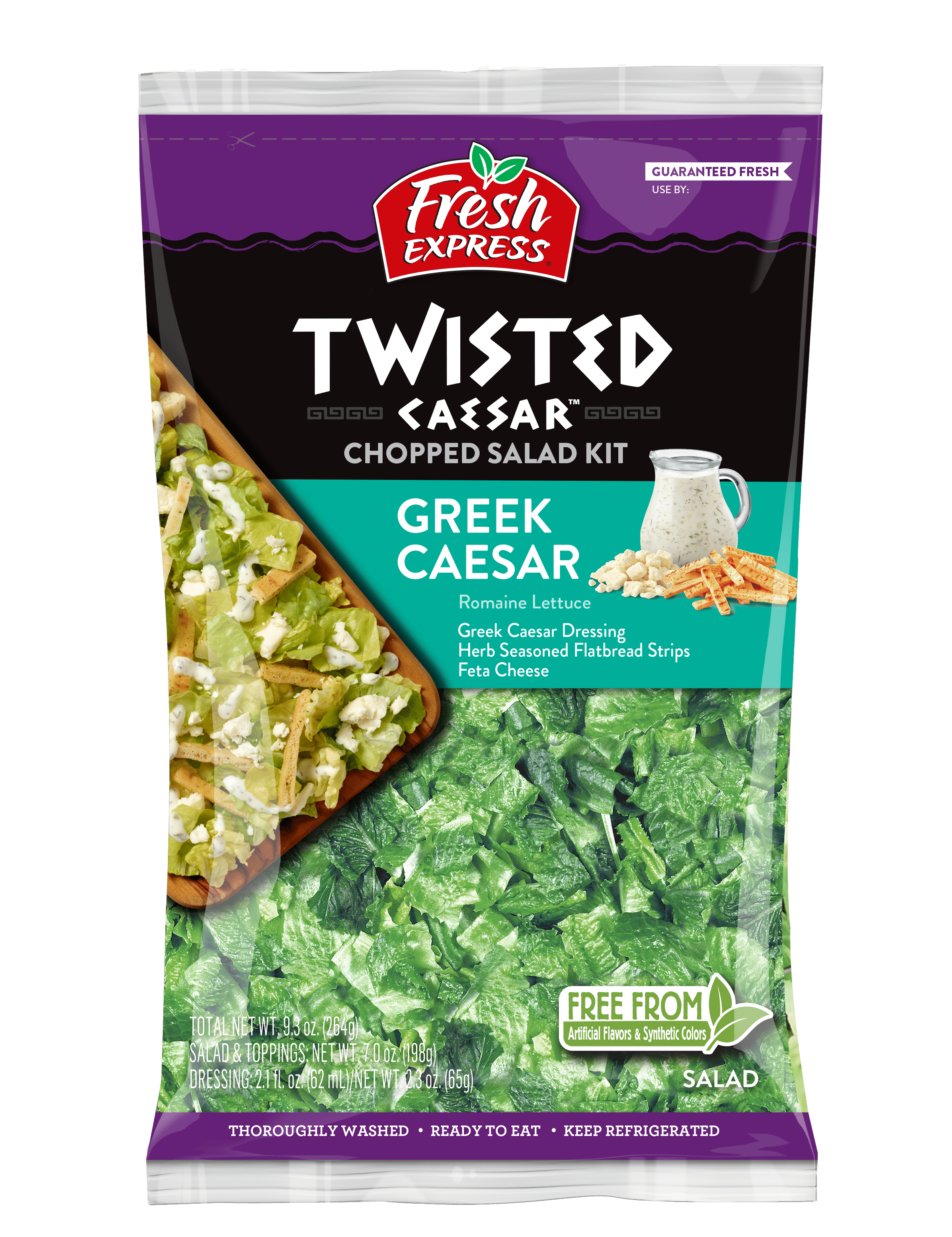 Twisted Caesar Greek Caesar Chopped Salad Kit