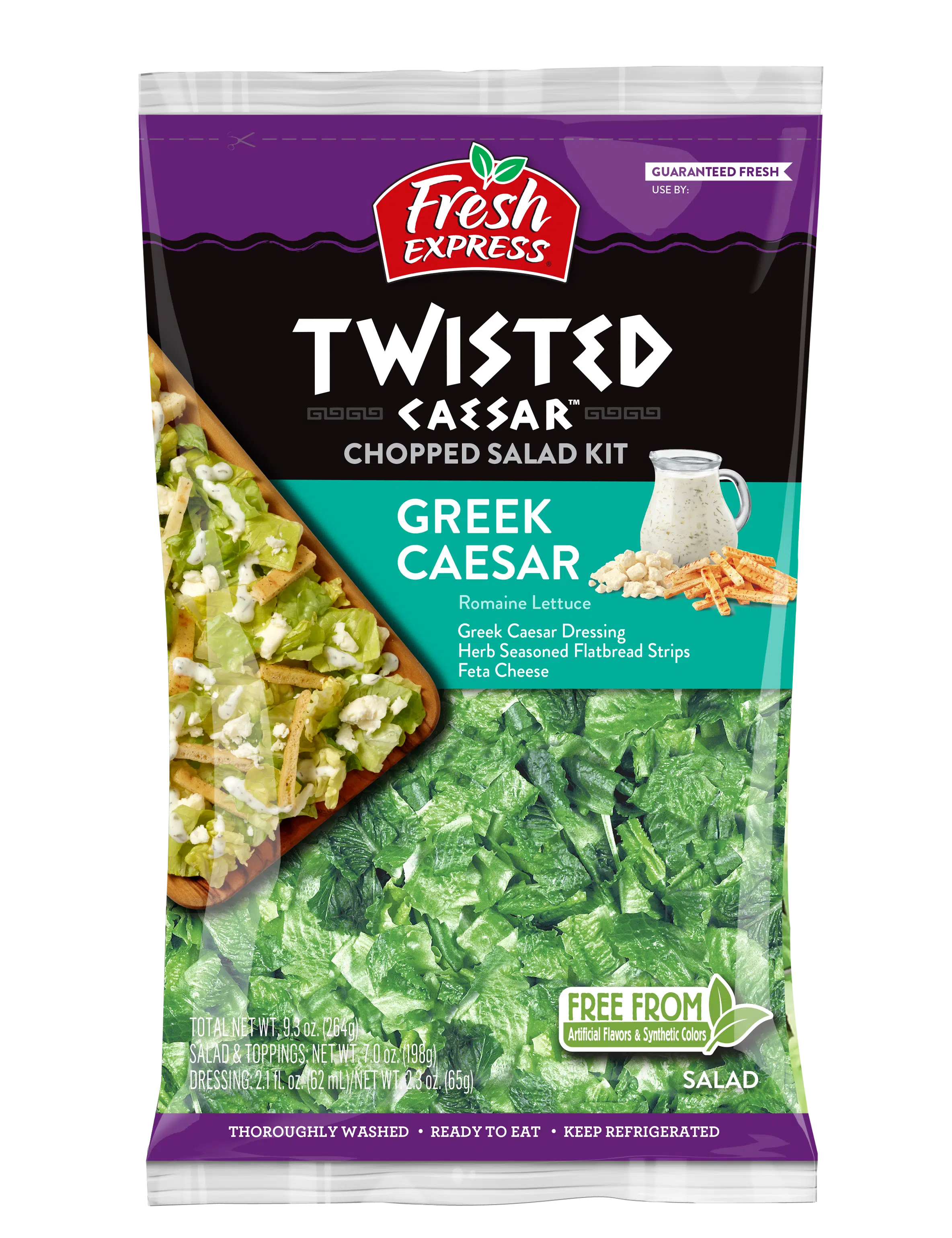 Twisted Caesar Greek Caesar Chopped Salad Kit