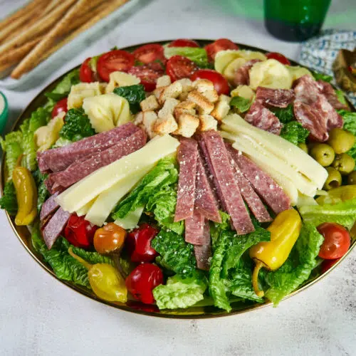 Italian Antipasto Caesar Salad