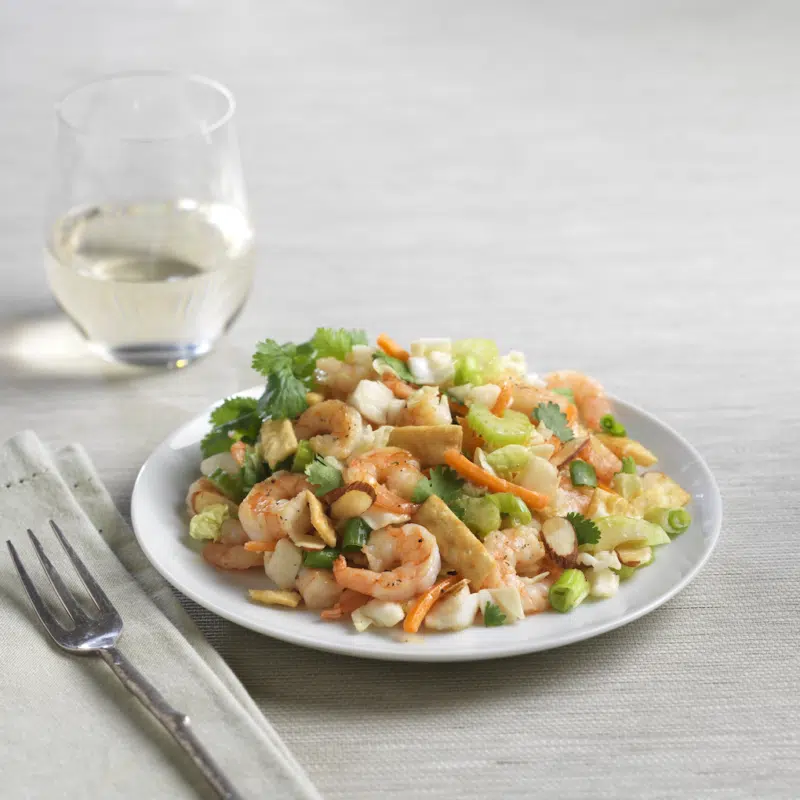 Shrimp Pad Thai Salad