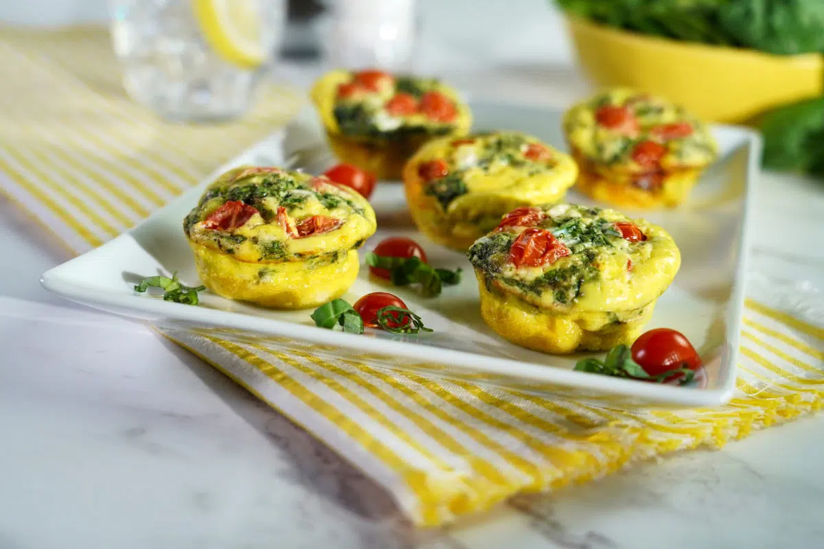 Spinach Egg Muffins