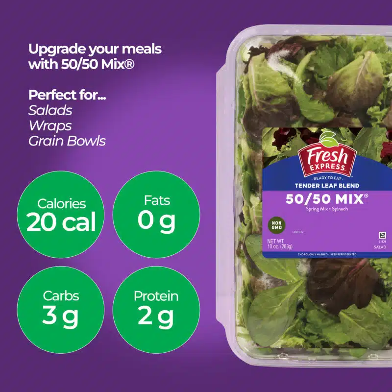 50/50 Mix® Clamshell