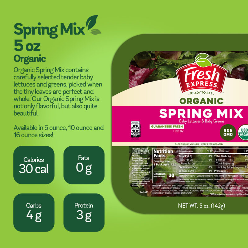 Spring Mix Organic - Fresh Express
