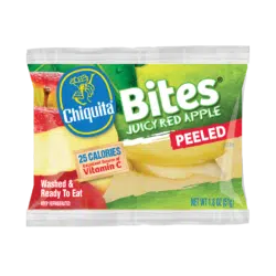 Peeled Red Apple Bites