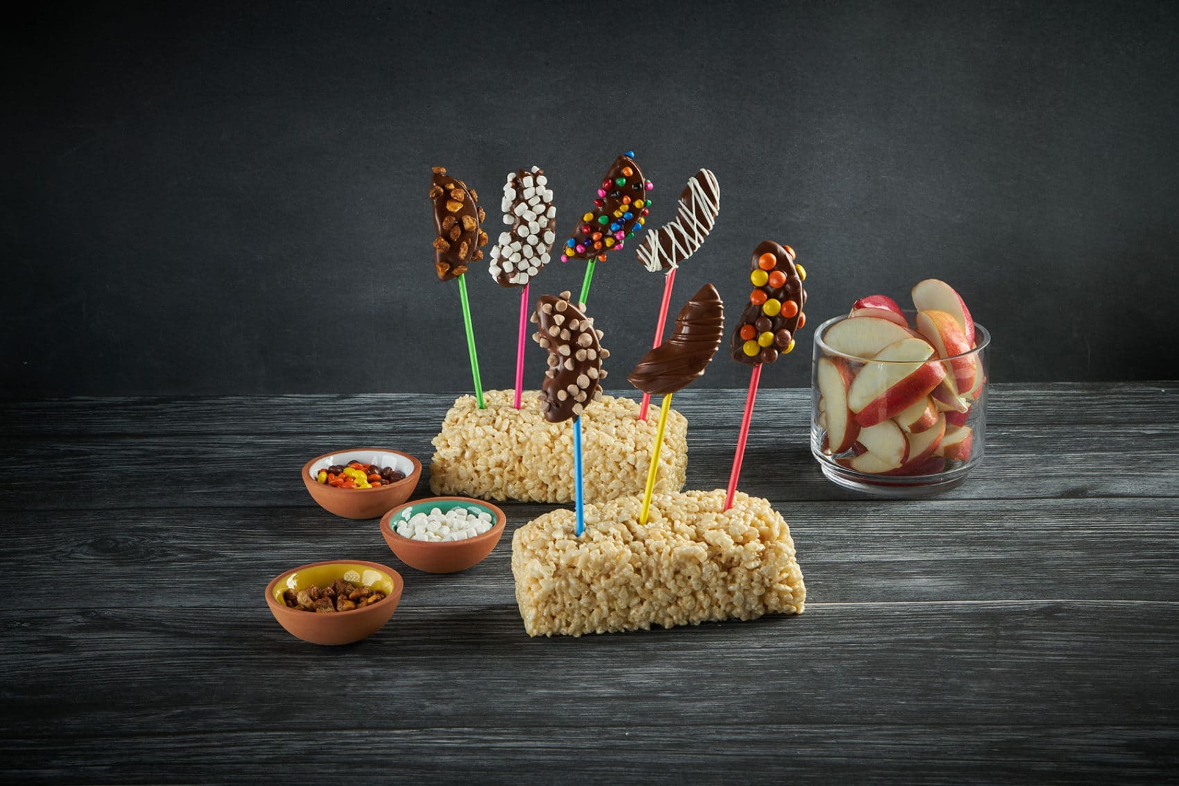Chocolate Covered Apple Kabobs - Fresh Express
