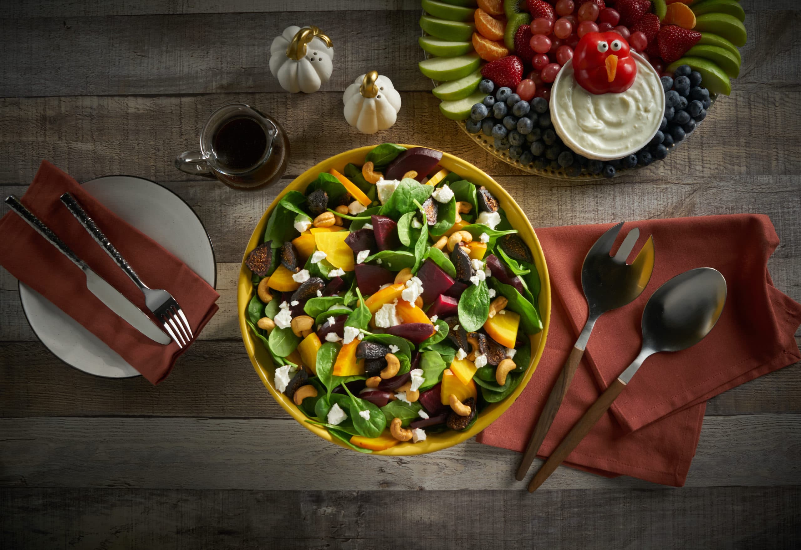 Baby Spinach Roasted Beet Salad - Fresh Express