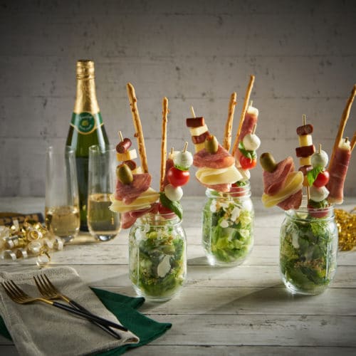 Caesar Salad Jarcuterie