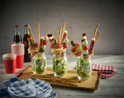 Caesar Salad Jarcuterie