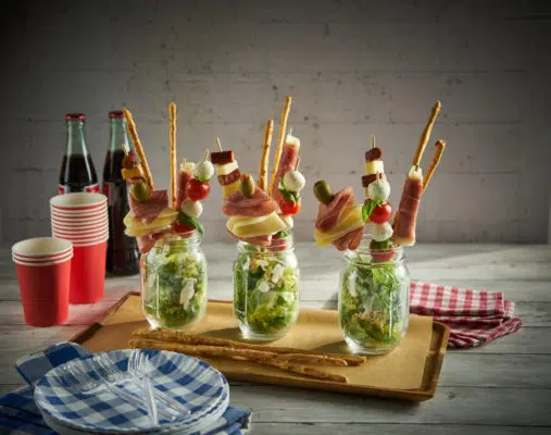 Caesar Salad Jarcuterie