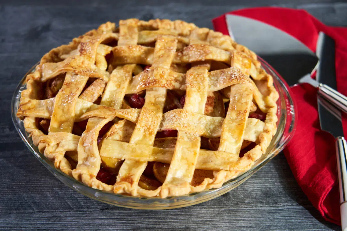 Apple Cranberry Pie