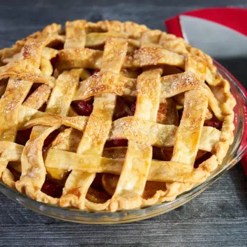 Apple Cranberry Pie