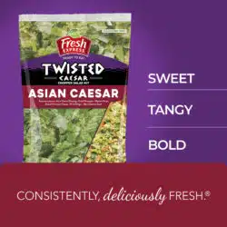 Twisted Caesar Asian Caesar Chopped Salad Kit™ Flavor profile