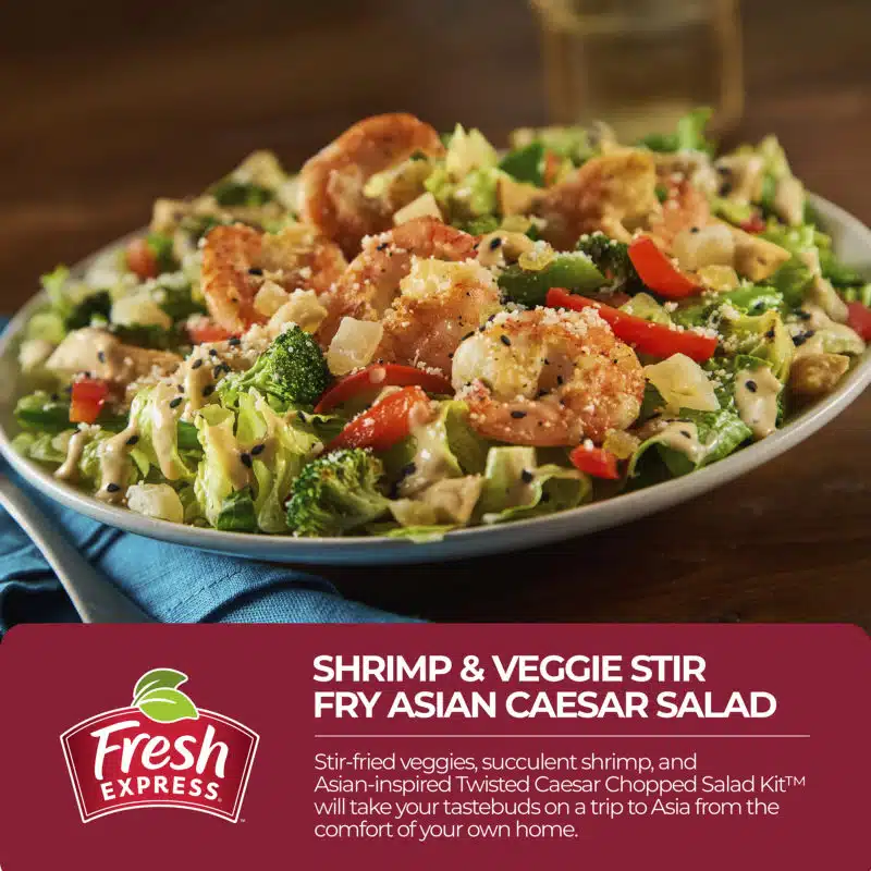 Twisted Caesar Asian Caesar Chopped Salad Kit™ Recipe