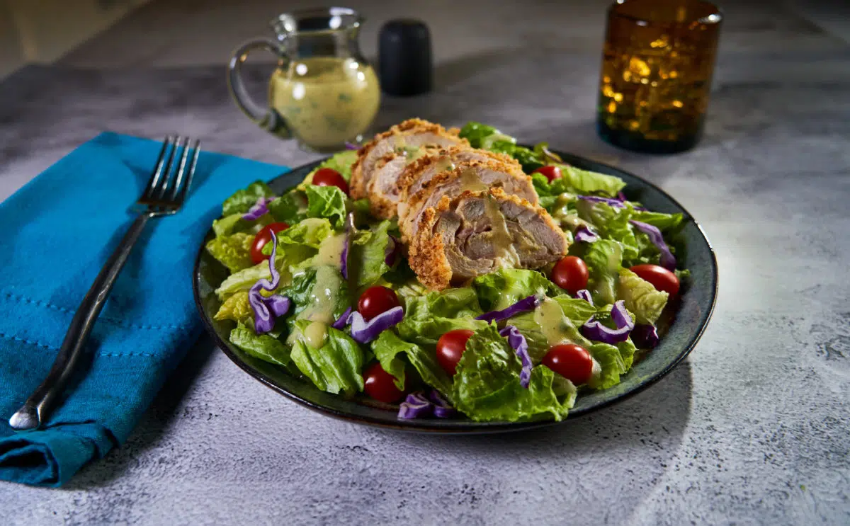 Chicken Cordon Bleu Salad1