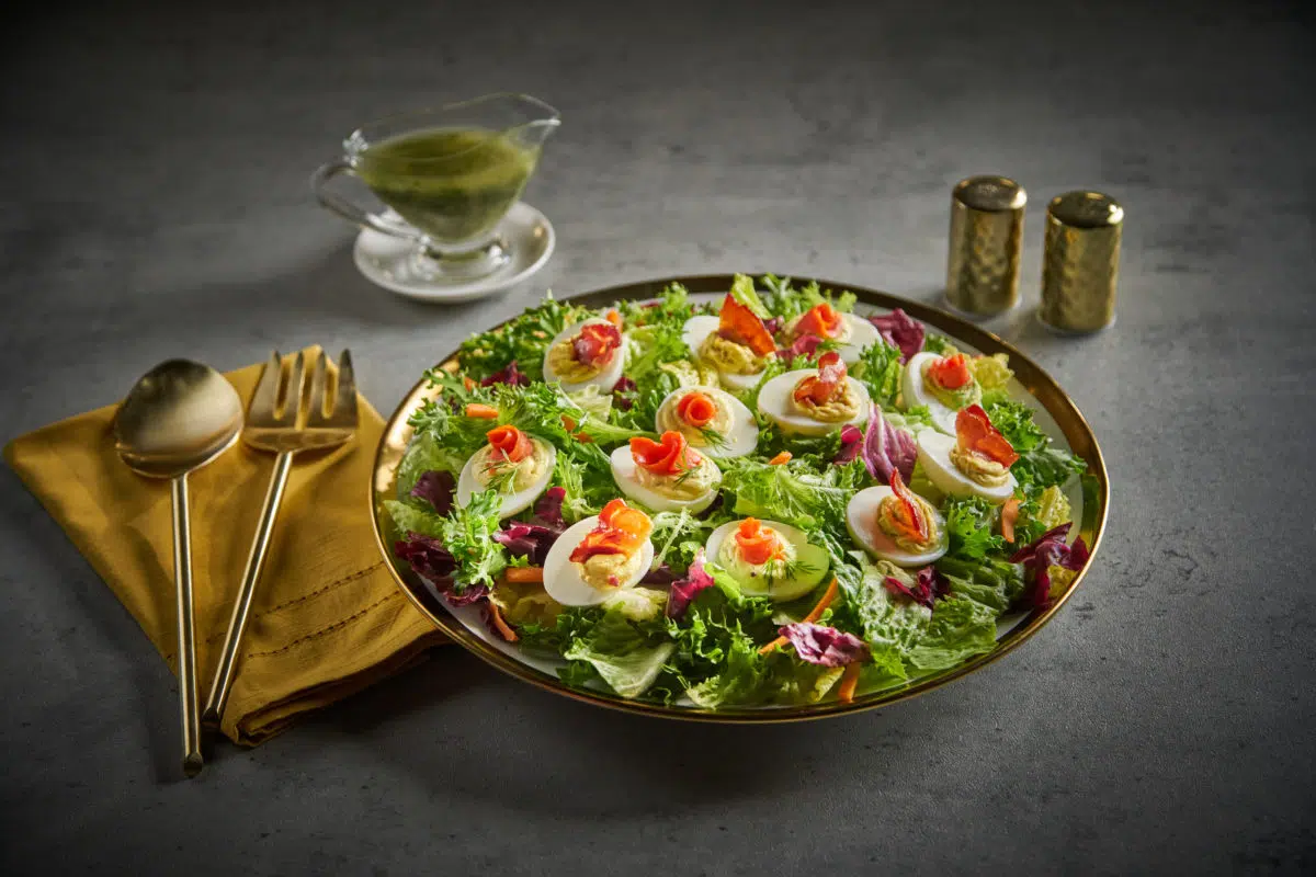 Deviled Egg Salad with Dill 1