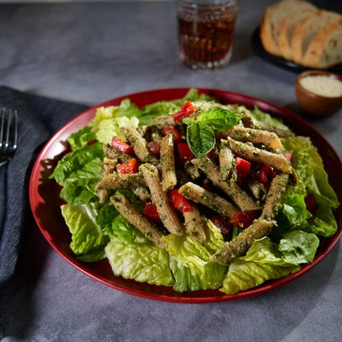 Walnut Pesto Pasta Salad 1