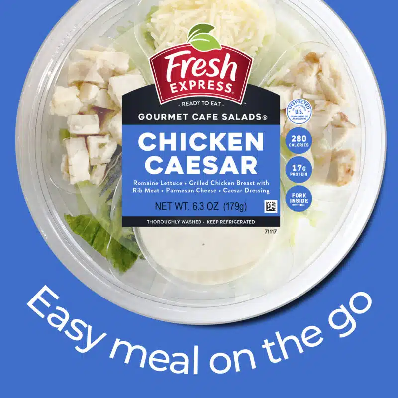 Chicken Caesar Gourmet Cafe Salads® Salad Bowl