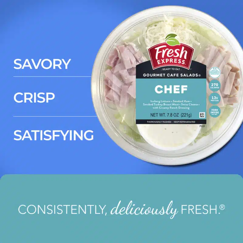 Chef Gourmet Cafe Salads® Salad Bowl