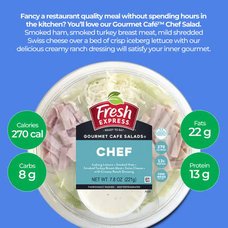 Chef Gourmet Cafe Salads® Salad Bowl