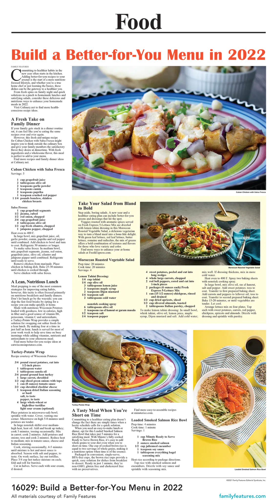 BUILD A BETTER-FOR-YOU MENU
