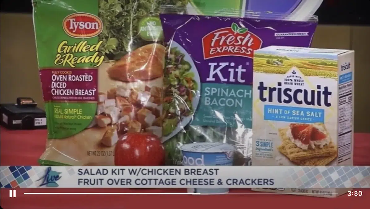 FRESH EXPRESS SALAD KIT ON MINNESOTA LIVE TV