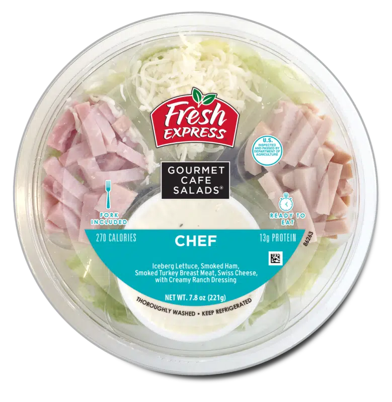 Gourmet Cafe Salads® Chef Salad Kit