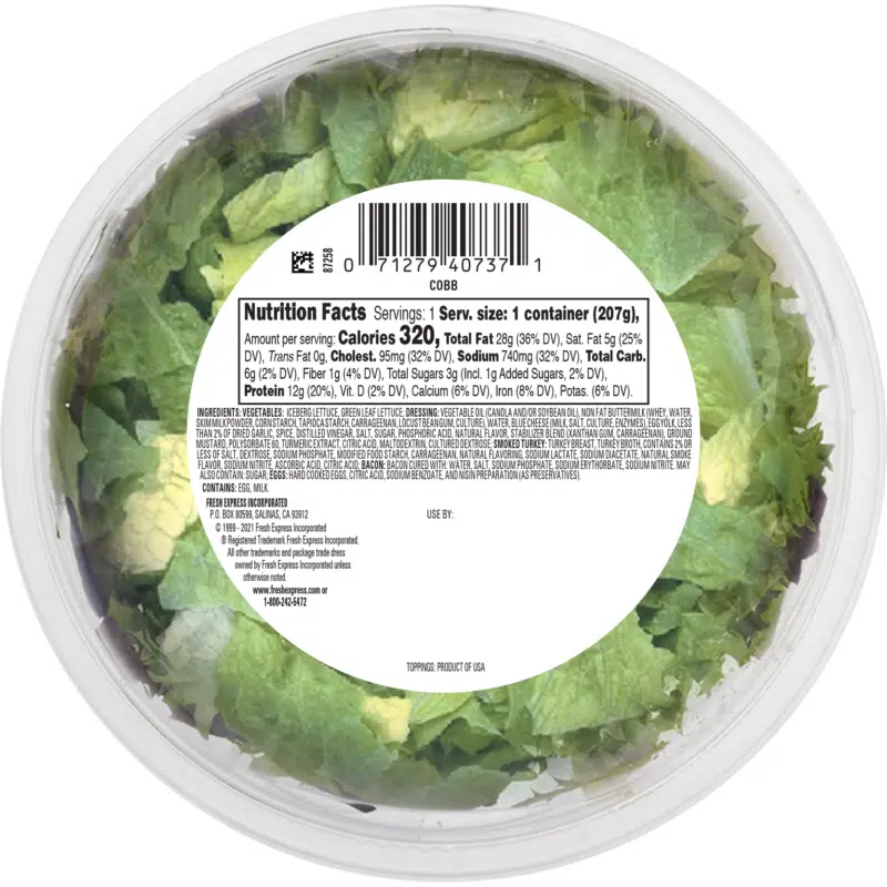 Gourmet Cafe Salads® Cobb Salad Kit