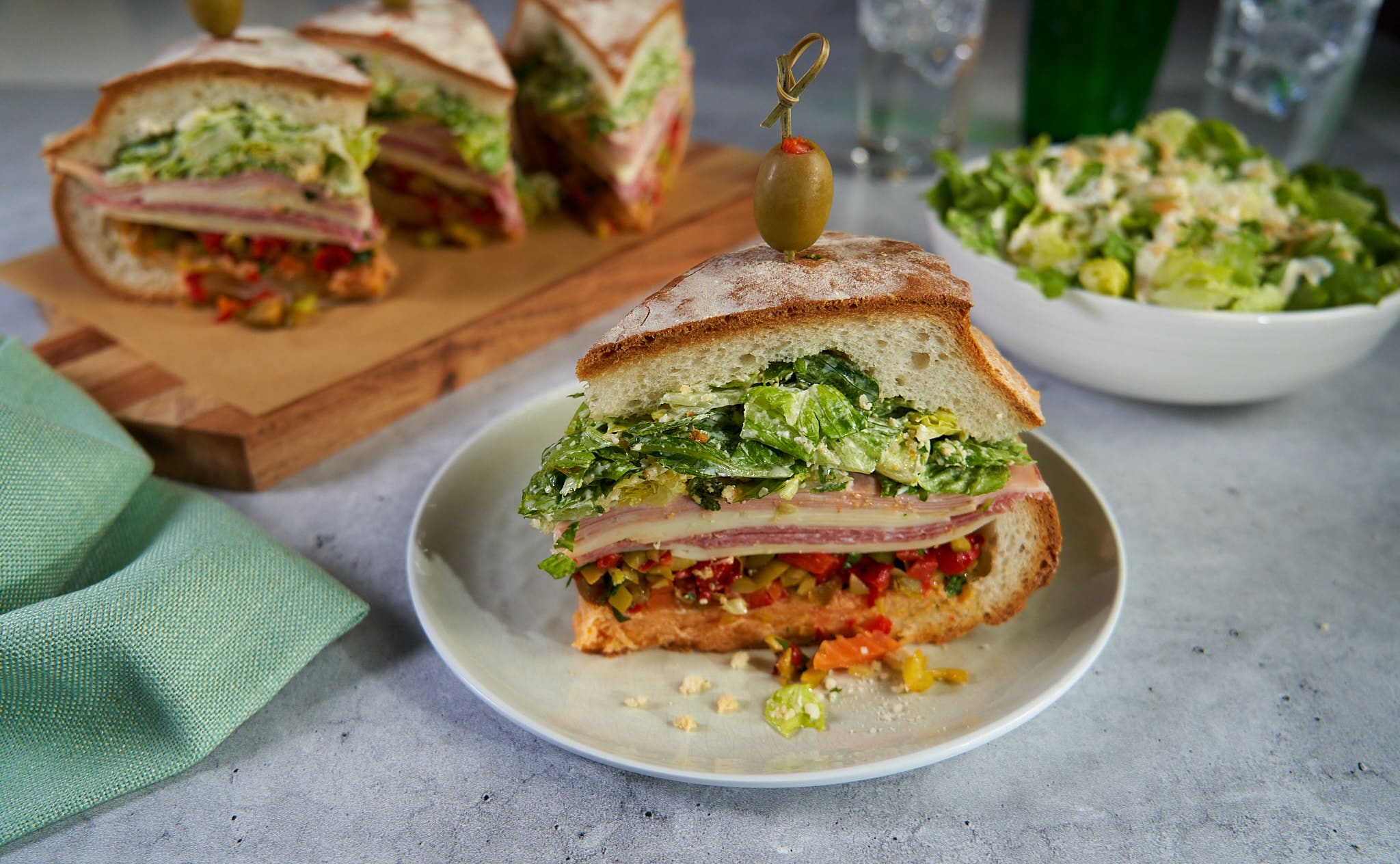 Muffuletta Caesar Sandwich - Fresh Express