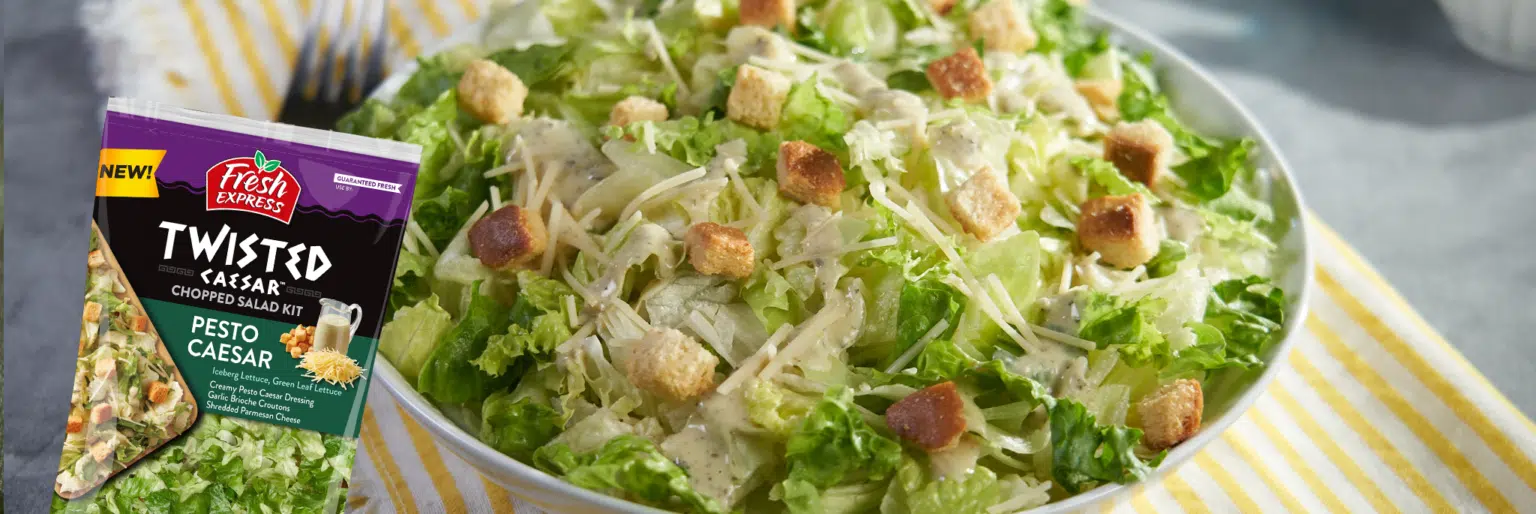Twisted Pesto Caesar