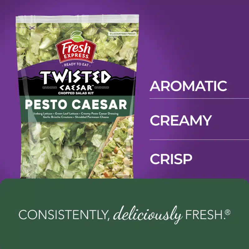 Twisted Caesar Pesto Caesar Chopped Salad Kit™ Flavor profile