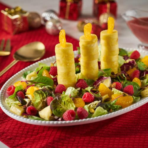 Pineapple Candle Salad