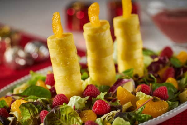 Pineapple Candle Salad