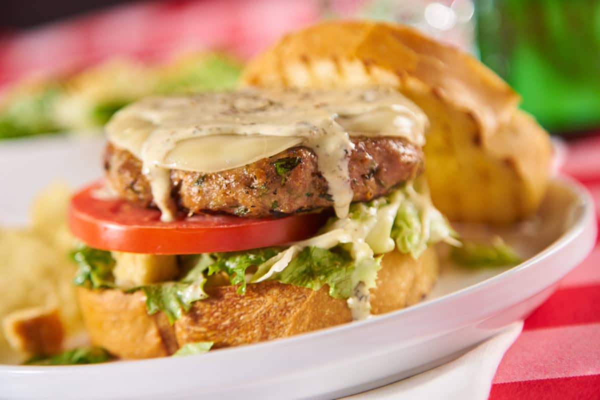 Italian Turkey Burger